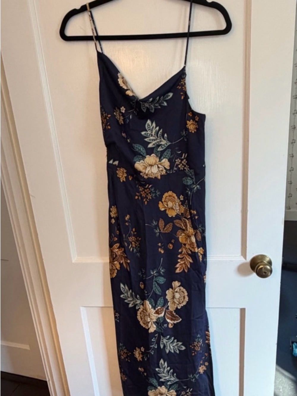 Hello Molly Women's Atlas Maxi Dress Blue Floral Size Small NWT Summer Dress - Picture 11 of 11